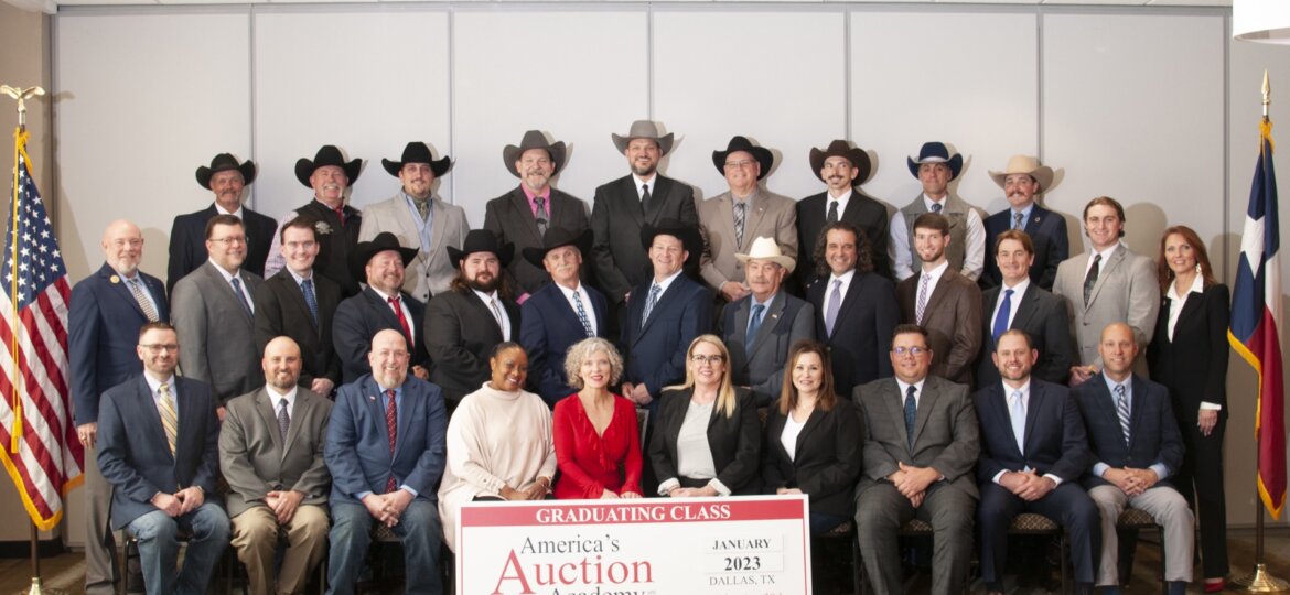 January 2023 America's Auction Academy Graduates